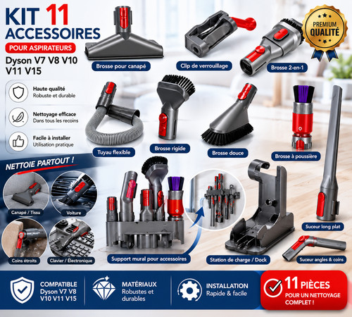 Kit accessoires compatible - 11,